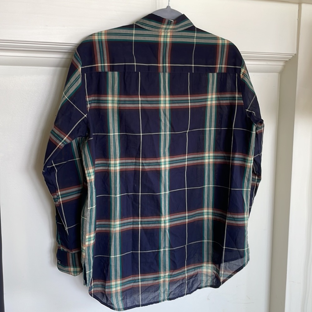 Madewell Navy Blue Lightweight Button Up - Picture 5 of 5